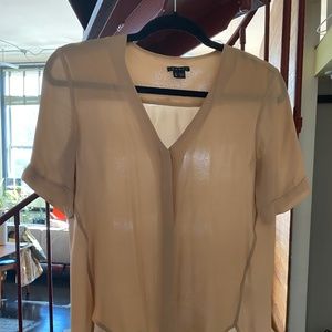 Theory Short Sleeve Blouse
